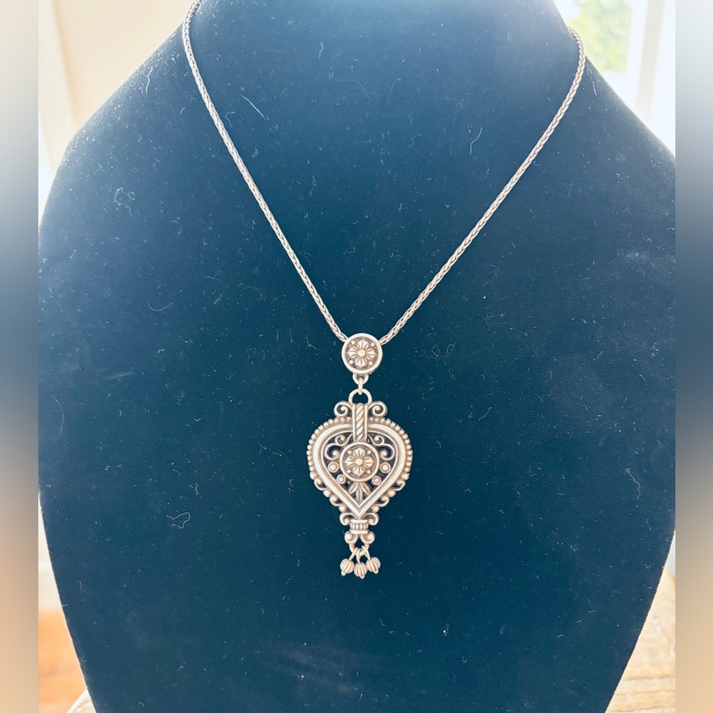 Brighton Silver Pendant Necklace